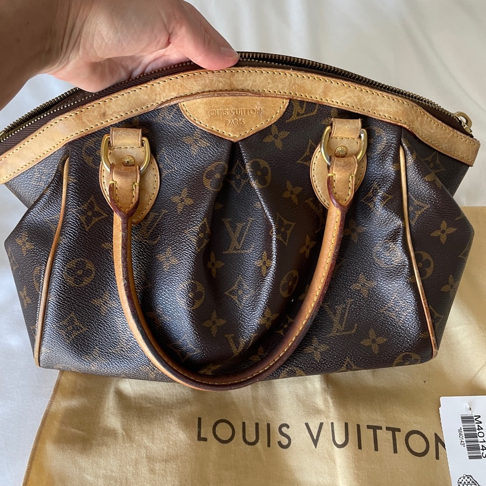 LOUIS VUITTON Authentic Monogram Tivoli PM Handbag
